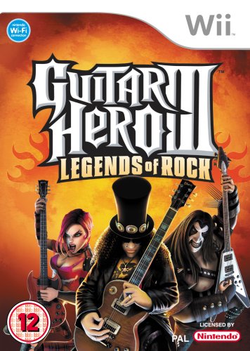 Guitar Hero III: Legends of Rock - Game Only (Wii) [Importación Inglesa]
