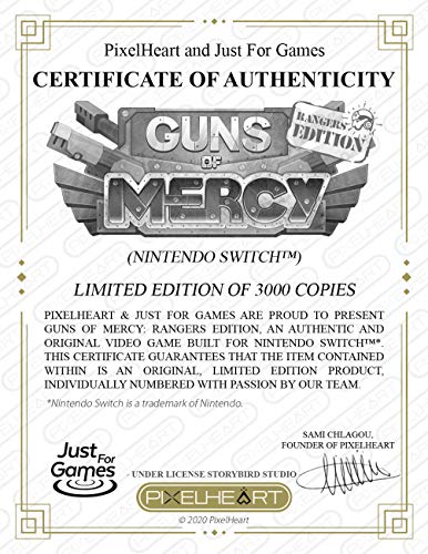 Guns Of Mercy Rangers - Edition Just Limited Switch