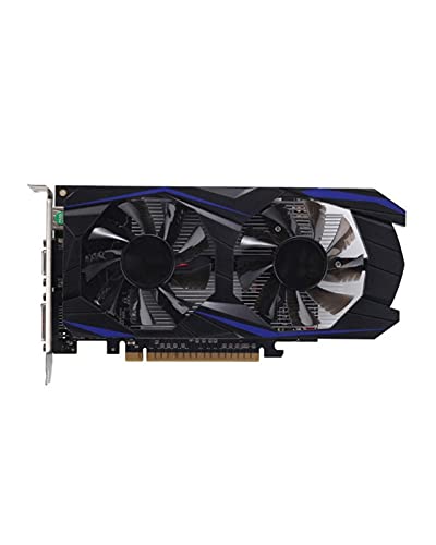 GUOQING Mini Tarjeta gráfica portátil Fit For Geforce GTX 1050 Ti 4GB DDR5 Gddr5 Tarjeta gráfica Pci-e de 128 bits Computadora de Escritorio Compatible con HDMI para Reproductor Profesional