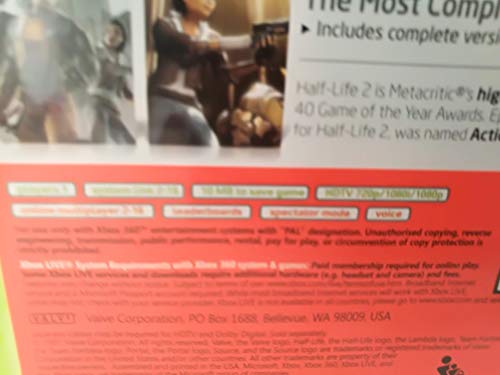 Half Life 2: The Orange Box (Xbox 360) [Importación inglesa]