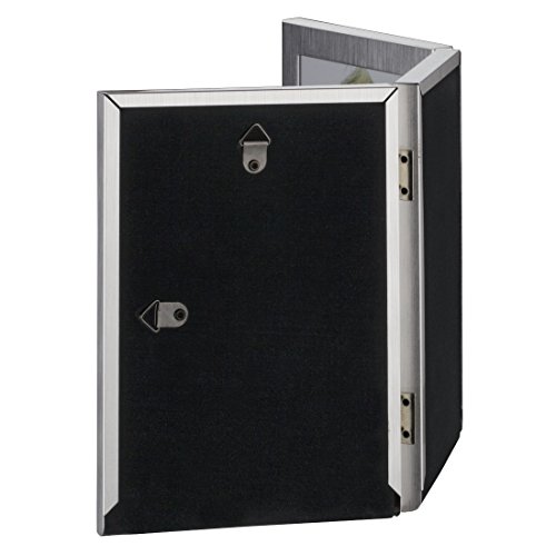 Hama Laval - Juego de Marcos de Fotos (Metal, Marco Doble de 10 x 15 cm, Marco Doble 13 x 18 cm, Marco Triple de 10 x 15 cm y Marco Triple de 13 x 18 cm)