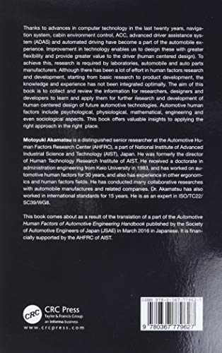 Handbook of Automotive Human Factors
