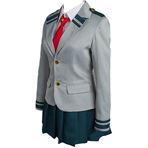 HAOKAN Pretty Persona Cosplay Shin Megami Tensei Disfraz Persona 4 Yasogami Yu Narukami Cosplay Disfraz Adultos Hombres Uniforme Escuela Disfraz (Talla XL: XL