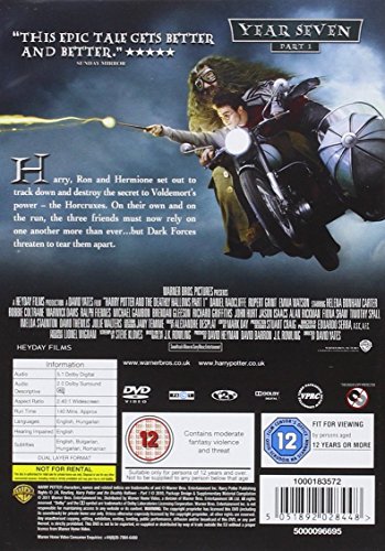 Harry Potter And The Deathly Hallows - Part 1 [Edizione: Regno Unito] [Reino Unido] [DVD]