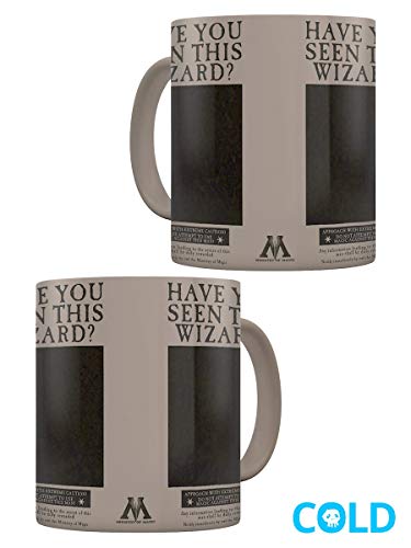 Harry Potter - Taza Termosensible Wanted Sirius Black, 320ml