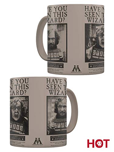 Harry Potter - Taza Termosensible Wanted Sirius Black, 320ml