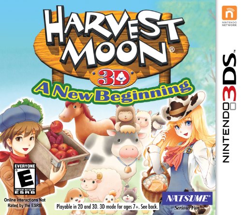 Harvest Moon 3D: A New Beginning - Nintendo 3DS by Natsume