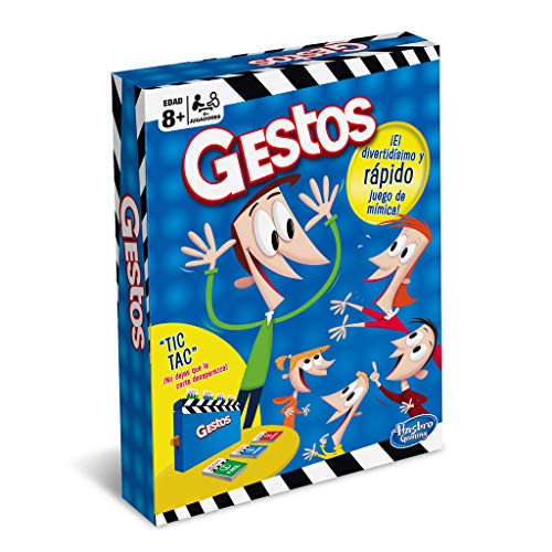 Hasbro Gaming-Gestos Juego de Mesa, multicolor (B0638105)