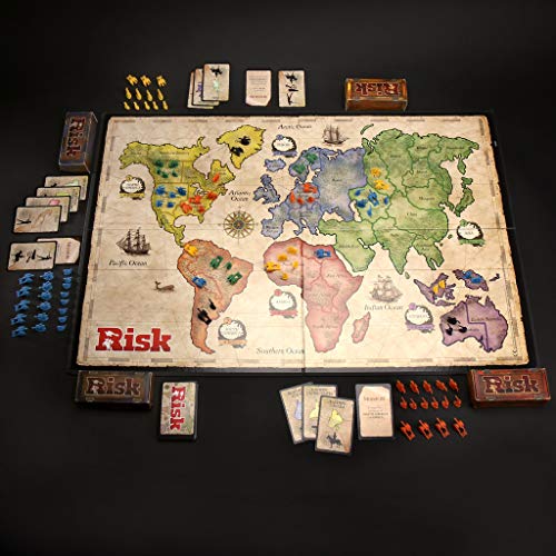 Hasbro Gaming- Risk Gaming Clasico Juego de Mesa, Multicolor, Miscelanea (B7404105)