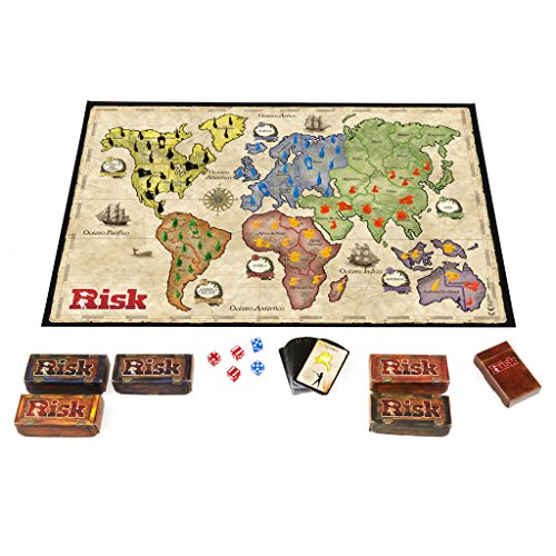 Hasbro Gaming- Risk Gaming Clasico Juego de Mesa, Multicolor, Miscelanea (B7404105)