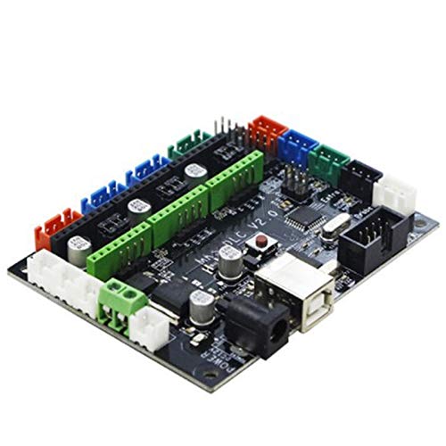 Haude Controlador CNC GRBL 1.1 MKS DLC V2.0 Placa de Ruptura GRBL Placa Base de Controlador de Estepa de 3 Ejes Monitor de MáQuina de Grabado CNC