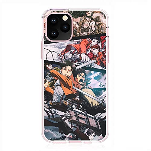 HDDZKA AOT-Titans Wings 0 - Carcasa de silicona para iPhone 11 Pro, transparente
