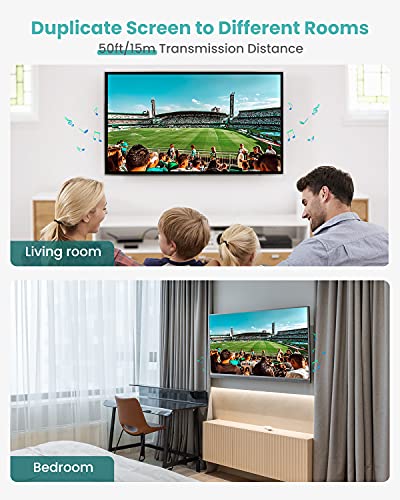 HDMI Splitter 4K TOPYIYI Duplicador HDMI 1x2,Splitter HDMI 1 Entrada y 2 Salidas Soporta 4K, 3D, UHD, 1080P, HDCP para Xbox, PS4, PS3, BLU-Ray Player, HDTV, DVD, DVR y Apple TV