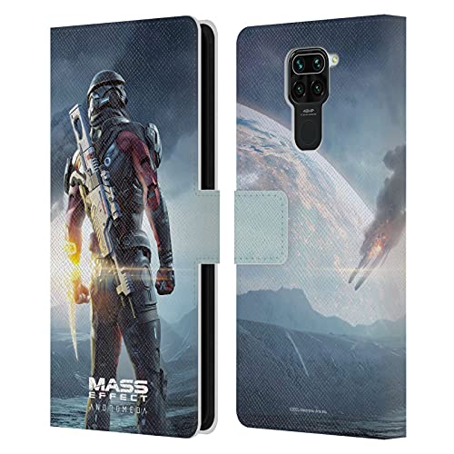 Head Case Designs Licenciado Oficialmente EA Bioware Mass Effect Key Art Super Deluxe 2017 Gráficos Andromeda Carcasa de Cuero Tipo Libro Compatible con Redmi Note 9 / Redmi 10X 4G