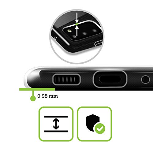 Head Case Designs Licenciado Oficialmente Nature Magick Letra N Flores Monograma Floral Oro 2 Carcasa de Gel de Silicona Compatible con Galaxy A52 / A52s / 5G (2021)