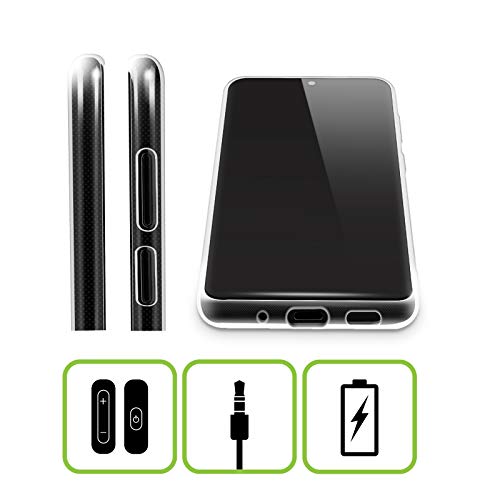 Head Case Designs Licenciado Oficialmente Nature Magick Letra N Flores Monograma Floral Oro 2 Carcasa de Gel de Silicona Compatible con Galaxy A52 / A52s / 5G (2021)