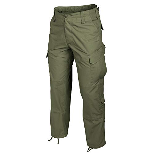 Helikon-Tex Pantalones de CPU Combat Patrol Uniform Ripstop Olive Green, verde, XXXXL/R