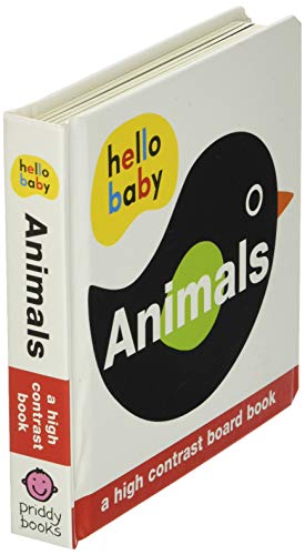 Hello Baby: Animals: A High-Contrast Board Book