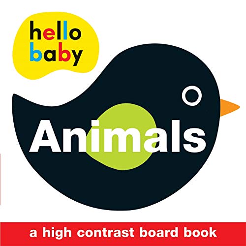 Hello Baby: Animals: A High-Contrast Board Book
