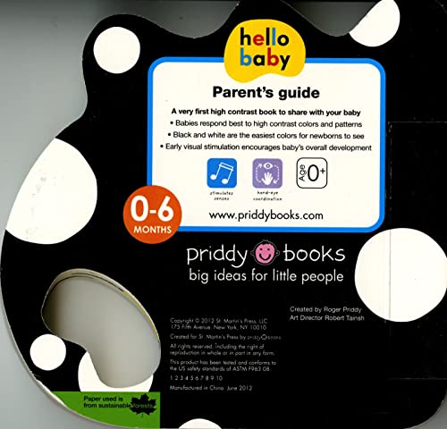 Hello Baby: Baby Grip: A High Contrast Book