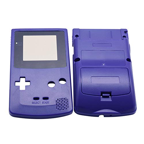 Henghx Reemplazo Lleno Housing Cáscara Cubrir Caso Partes Set w/Lente&Destornillador para Nintendo Gameboy Color GBC Consola