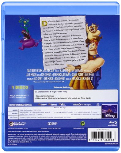 Hércules [Blu-ray]
