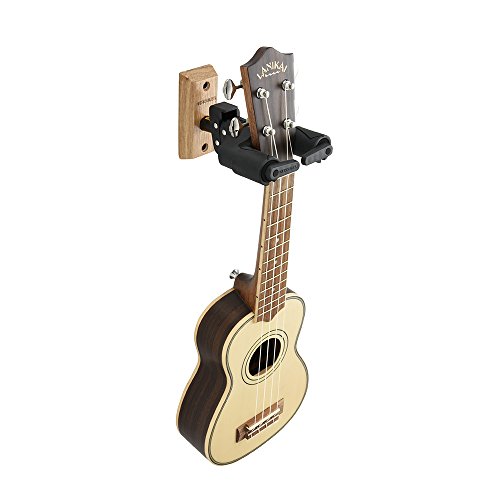 HERCULES Stands GSP38WB PLUS AGS - Colgador de pared para guitarra con base de madera