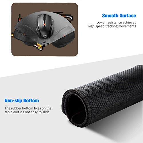 Heroes of Might y Magic Knight Retro Pixel Dos Game Fan Shirt Dobladillo de la Alfombrilla de ratón Esports Office Study Computer