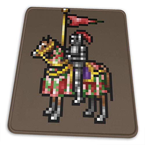 Heroes of Might y Magic Knight Retro Pixel Dos Game Fan Shirt Dobladillo de la Alfombrilla de ratón Esports Office Study Computer