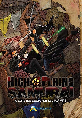 High Plains Samurai Roleplaying Game: A Story Game of Gunslingers, Barbarians, Samurai, Gangsters and Steampunk in a Post-Apocalyptic Word of Qi Powers (English Edition)