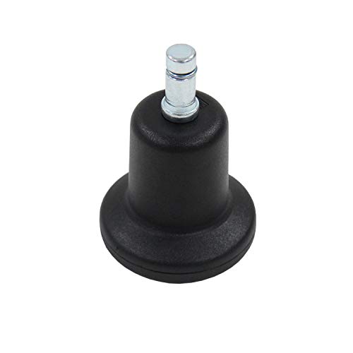 HJH Air-Port Ruedas para sillas, Negro, Di?metro del Pasador 11 mm