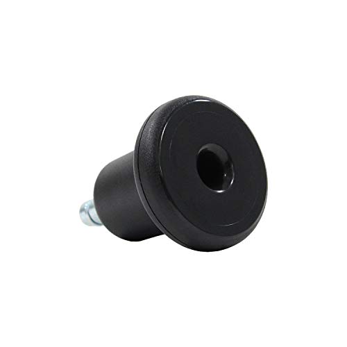 HJH Air-Port Ruedas para sillas, Negro, Di?metro del Pasador 11 mm