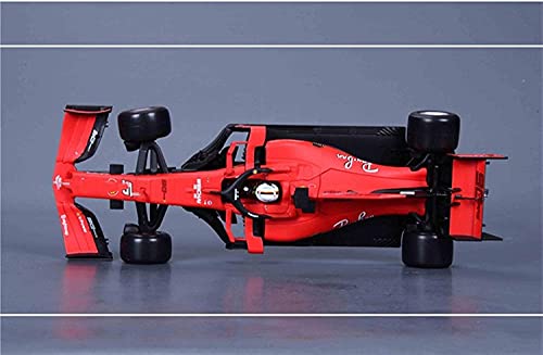 HLDC Escala 1:18 para Ferrari F1 90th Anniversary Edition 2019 para Fórmula #5 Simulación Modelo Aleación Colección Coches Juguete Regalo