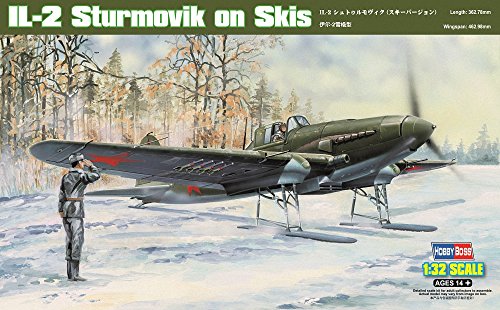 Hobby Boss 83202 IL-2 Sturmovik - Avioneta sobre esquís
