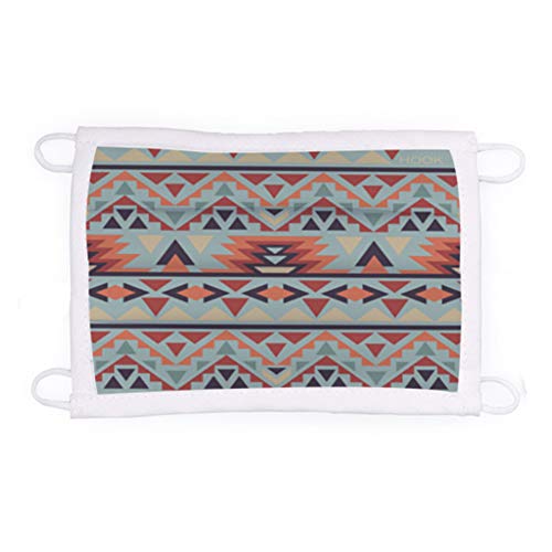 HOOK Unisex Antipolvo Reutilizable y Lavable Étnica Azul Con Bandas Elásticas 1 UNIDAD