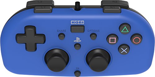 Hori - Mando Mini con cable (Azul) (PS4/PC)