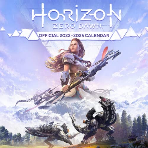 Horizon Zero Dawn 2022-2023 Calendar: Horizon Zero Dawn Calendar 2022 - OFFICIAL Games calendar 2022 18 months- Planner Gifts boys girls kids and all ... 17''x11''(Kalendar Calendario Calendrier). 2