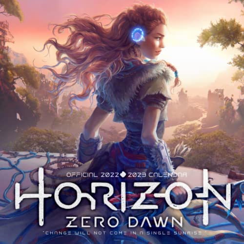 Horizon Zero Dawn Calendar 2022-2023: Horizon Zero Dawn Calendar 2022 - OFFICIAL Games calendar 2022 18 months- Planner Gifts boys girls kids and all ... 17''x11''(Kalendar Calendario Calendrier).