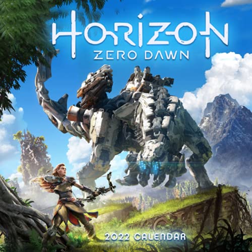 Horizon Zero Dawn Calendar 2022: OFFICIAL games calendar. This incredible cute calendar july 2021 to december 2022 with high quality pictures . Gifts ... way to planning - To do list 18 monthly