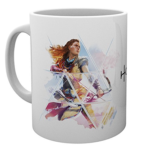 Horizon Zero MG1859 Taza, cerámica, Multicolor