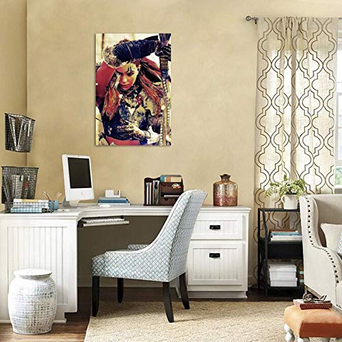 Horizonte Zero Dawn Pintura de pared para sala de estar, baño, decoración de pared, dormitorio, oficina, cocina, decoración del hogar, 60 x 90 cm