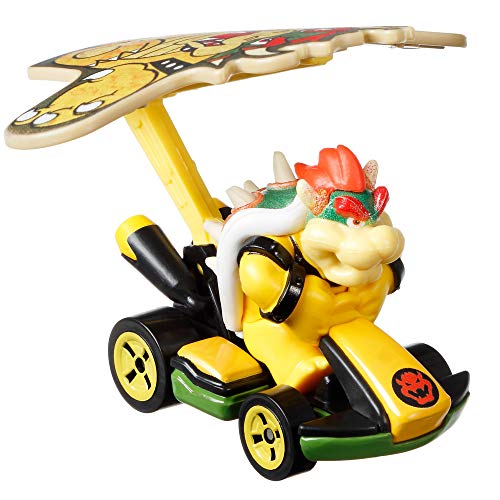 Hot Wheels Mario Kart Set de colección con 8 mini coches de juguete con personaje, regalo para niños +3 años (Mattel GXY11)