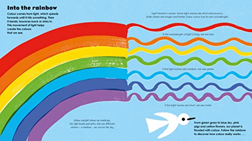 How Colour Works: Why is the sky blue? Why is snow white and darkness black? This fascinating book supports all STEAM subjects!