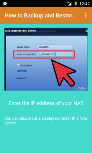How to Backup and Restore from NAS with AOMEI Backupper