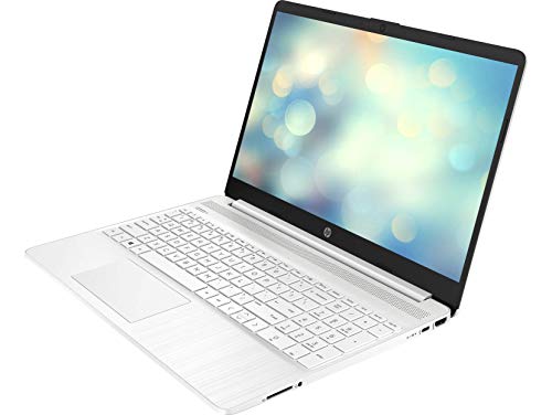 HP 15s-eq1050ns - Ordenador portátil de 15.6" FullHD (Ryzen 5-4500U, 12GB de RAM, 512GB SSD, AMD Radeon Integrated Graphics, Sin Sistema operativo ) Blanco - Teclado QWERTY Español