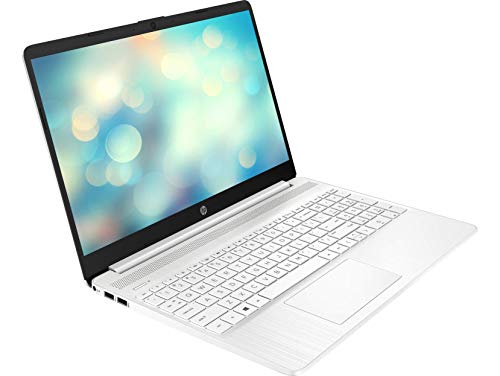 HP 15s-eq1050ns - Ordenador portátil de 15.6" FullHD (Ryzen 5-4500U, 12GB de RAM, 512GB SSD, AMD Radeon Integrated Graphics, Sin Sistema operativo ) Blanco - Teclado QWERTY Español