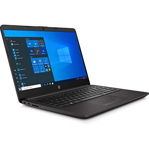 HP 240 G8 - Ordenador portátil de 14” HD (Intel Celeron N4020, 8GB RAM, 128GB SSD, Windows 10 Home) Negro - Teclado QWERTY Español