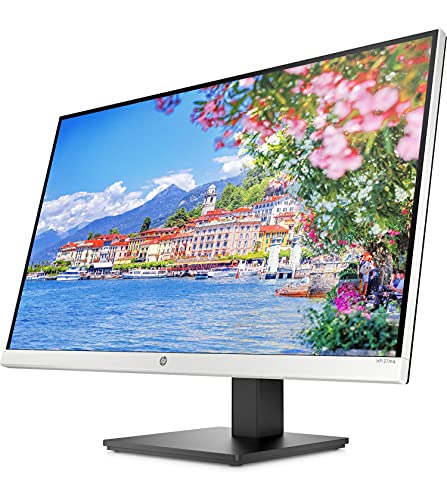HP 27mq – Monitor Ultrafino de 27” Quad HD (2560 x 1440, 60Hz, 5ms, IPS LED, 16:9, HDMI, VGA, Antirreflejo, Low Blue Light, Altura e Inclinación Ajustables) Plata