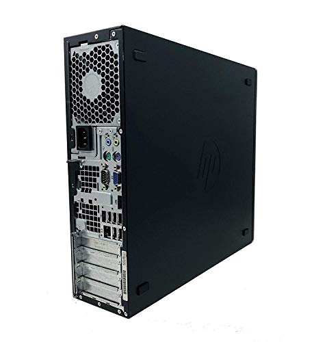 HP Elite 8200 - Ordenador de sobremesa (Intel Core I5-2400 Quad Core, 8GB Ram,HDD de 250 GB, Lector DVD, Sistema OPERATIVO Windows 10 Pro Original) Negro (Reacondicionado)