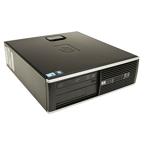 HP Elite 8200 - Ordenador de sobremesa (Intel Core I5-2400 Quad Core, 8GB Ram,HDD de 250 GB, Lector DVD, Sistema OPERATIVO Windows 10 Pro Original) Negro (Reacondicionado)
